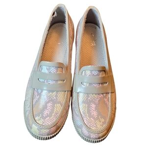 Cougar Women's Shoes In Pink And Grey Snake Pattern Size 8